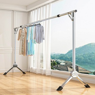 Hot Selling Indoor Outdoor Laundry Rack Folding Cloth Dryer Standing  Stainless Steel Clothes K Type Drying Rack