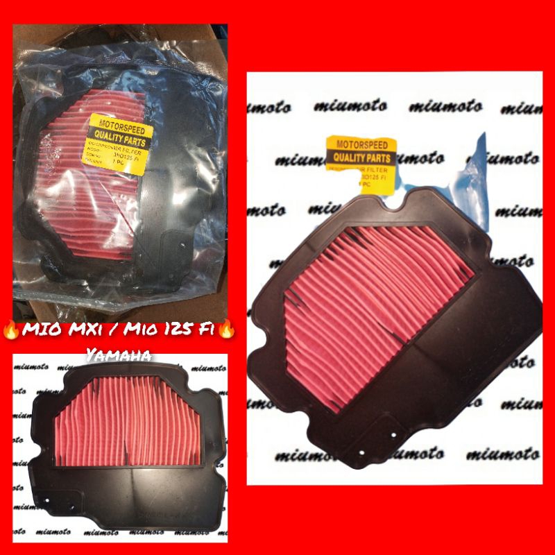 Mio Mxi 125   Mio 125 Fi Air Filter Element   Air Cleaner (yamaha 