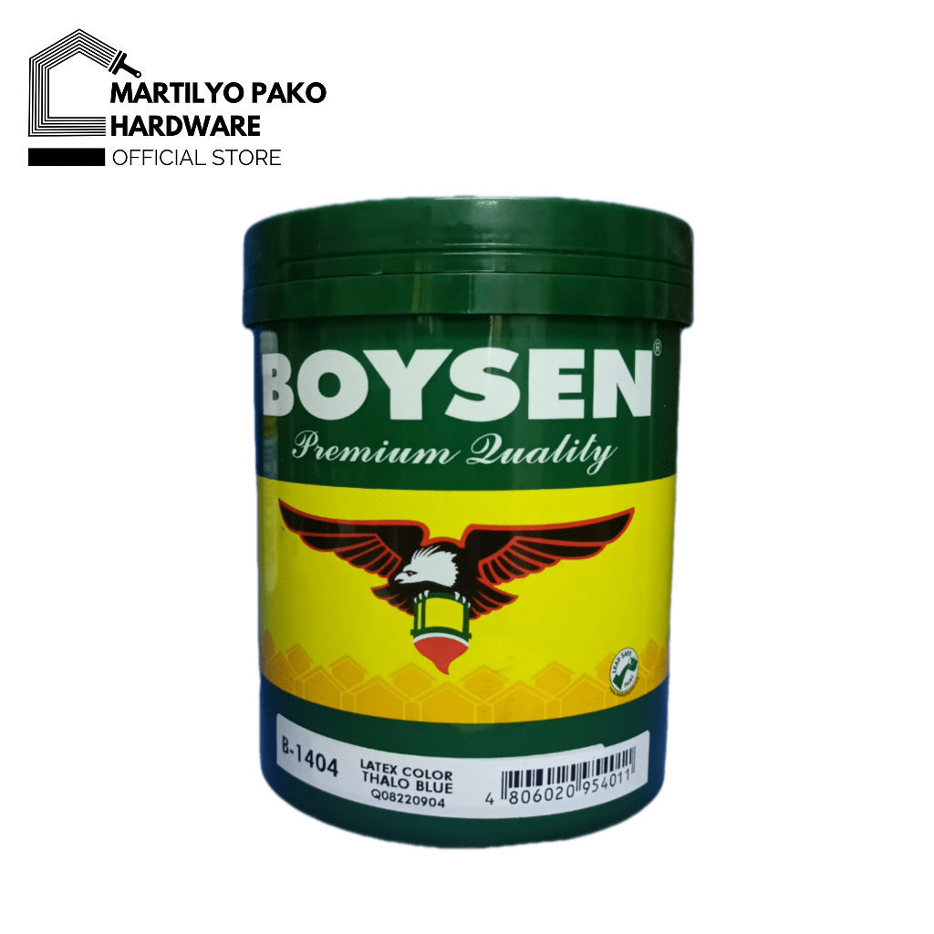 BOYSEN Paint Latex Color 1Liter Thalo Blue | Shopee Philippines