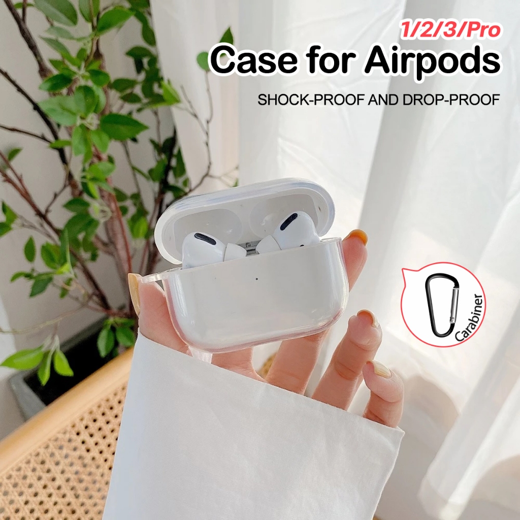 For AirPods 1/2/3/Pro/Pro 2 Case Shockproof Wireless Earbud Protective ...