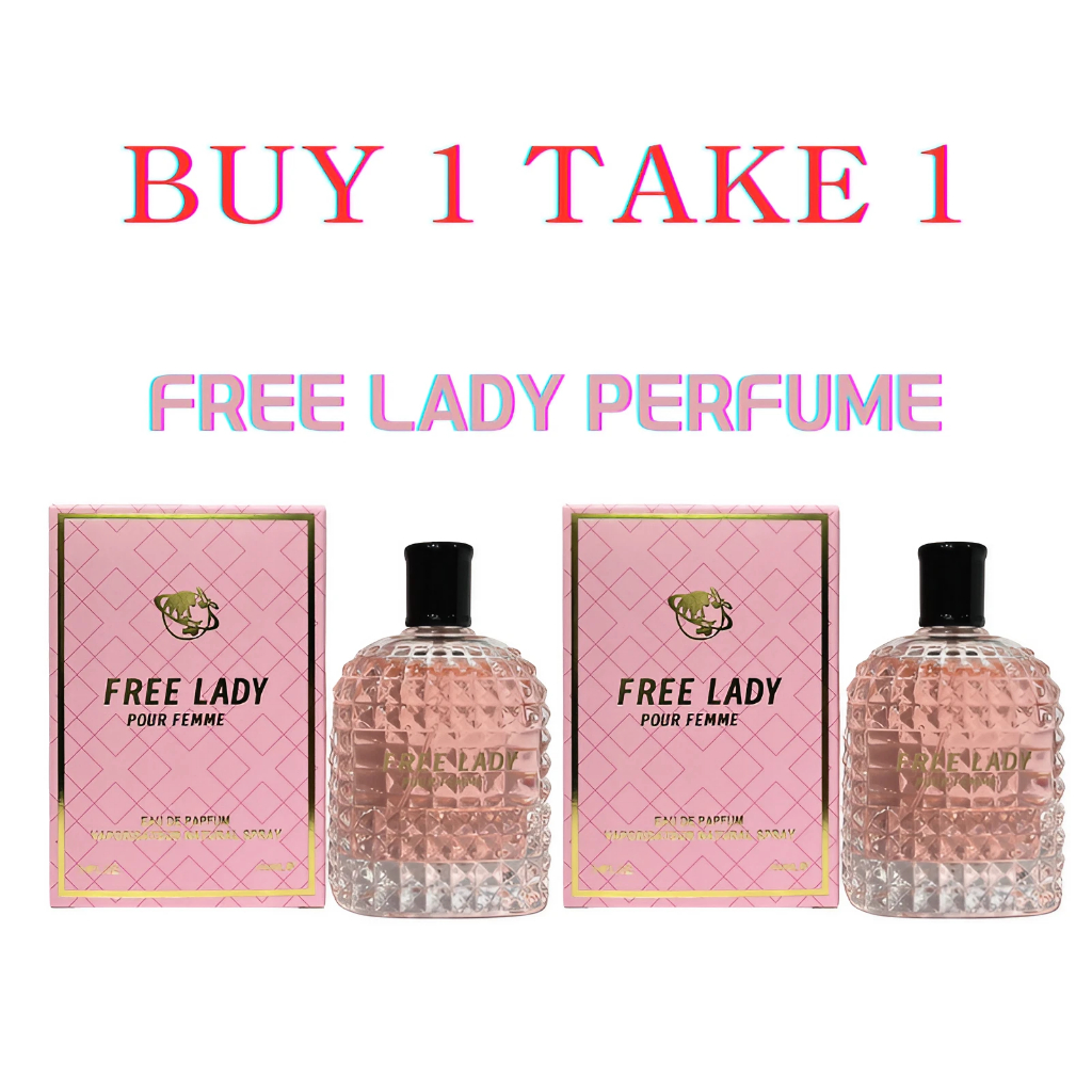 100ML Free Lady Perfume, Pour Homme Perfume Long Lasting Perfume