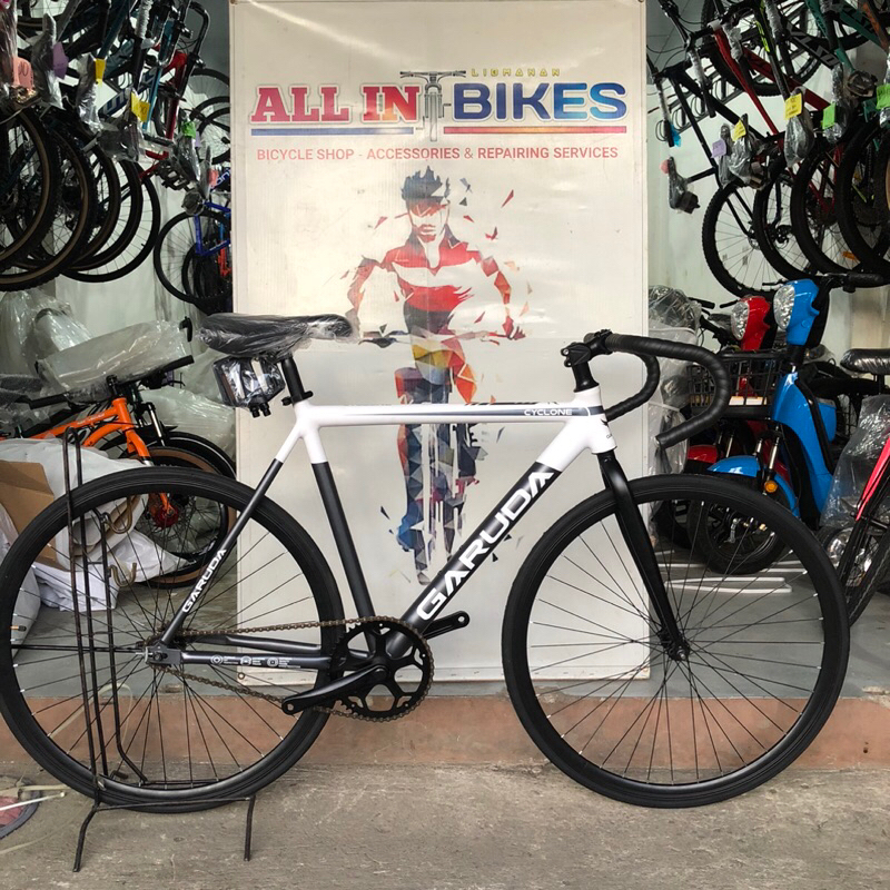 Garuda Cyclone Fixie Alloy 700c Dropbar With Freebies Shopee Philippines