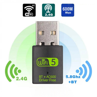USB WiFi Adapter, Ortiny 1300Mbps WiFi USB Dual Band 5G/2.4G Wireless  Network Adapter for Desktop Laptop PC, Dual Band WiFi Dongle Wireless  Adapter