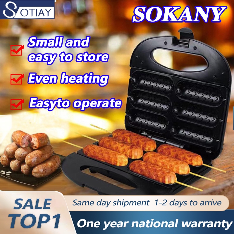 Waffle Maker Pan Electric Machine Pancake Easy Clean NonStick Electric