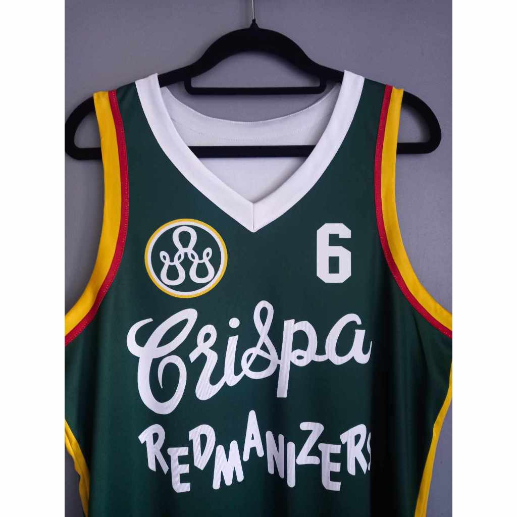 PBA Retro Jersey Crispa Redmanizers Co Jr.#6 | Shopee Philippines
