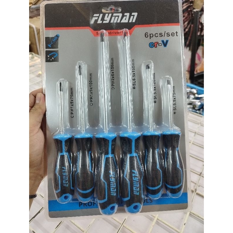 FLYMAN 8pcs Screwdriver with Precision Screw Set | Shopee Philippines