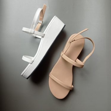 HONBI 1.5 INCH CRYS PLATFORM HEELS SANDALS FOR WOMEN | Shopee Philippines