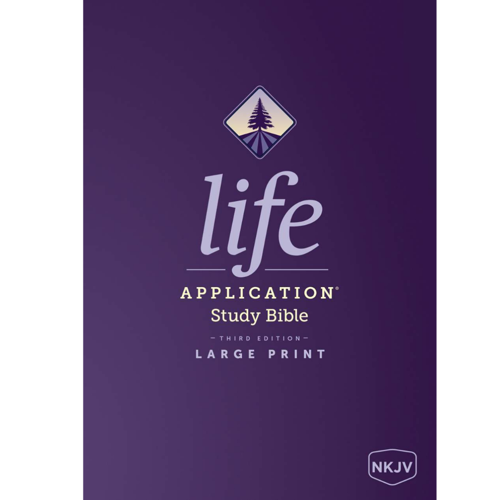 Nkjv life application study bible large print red letter third
