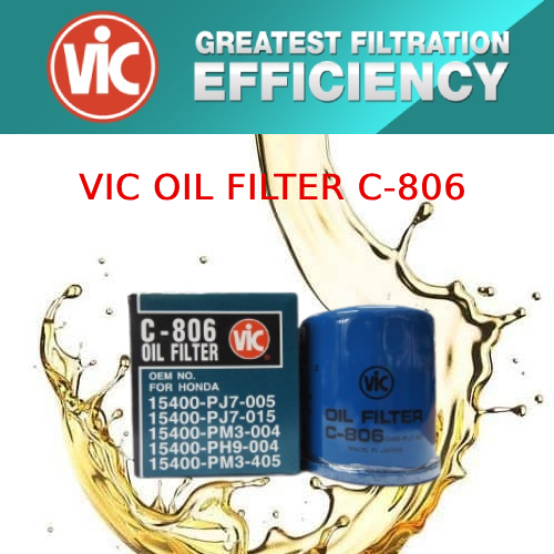 VIC OIL FILTER C-806 | Shopee Philippines