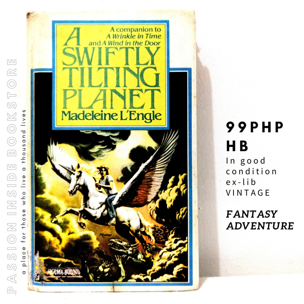 Fantasy Adventure Vintage Book A Swiftly Tilting Planet By Madeleine