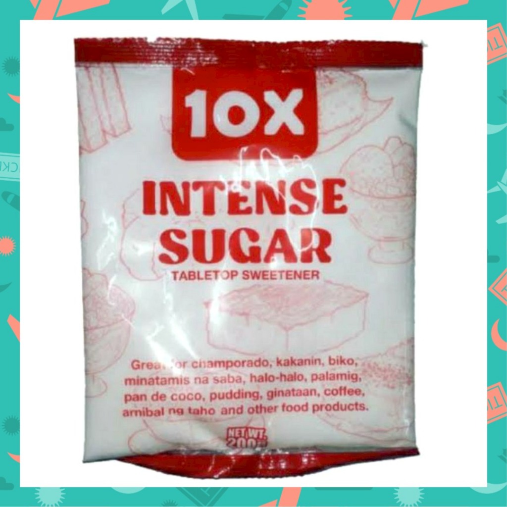 Intense Sugar InJoy 10x Sweetener 200g for Palamig Iced Tea Iced Coffee ...