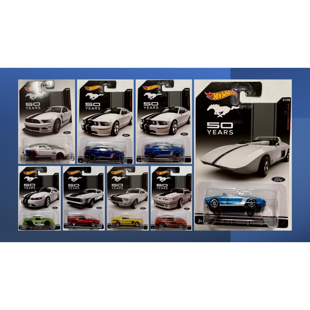 Hot wheels mustang 50 years clearance