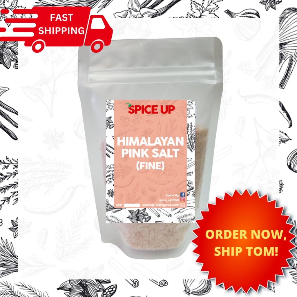 Authentic Himalayan Pink Salt 250g (Fine and Coarse) - Keto/Low Carb ...