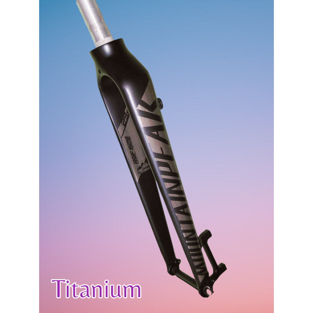 MOUNTAINPEAK Rigid Fork RGF 627 MTB Non & Tapered Fork for Size 27.5 Shopee Philippines