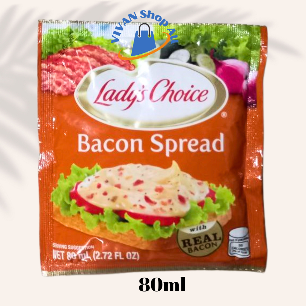 Lady's Choice Bacon Spread 80ml Shopee Philippines
