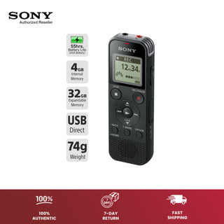Sony IC Recorder ICD-PX470 Stereo Digital Voice Recorder 4GB | Shopee ...