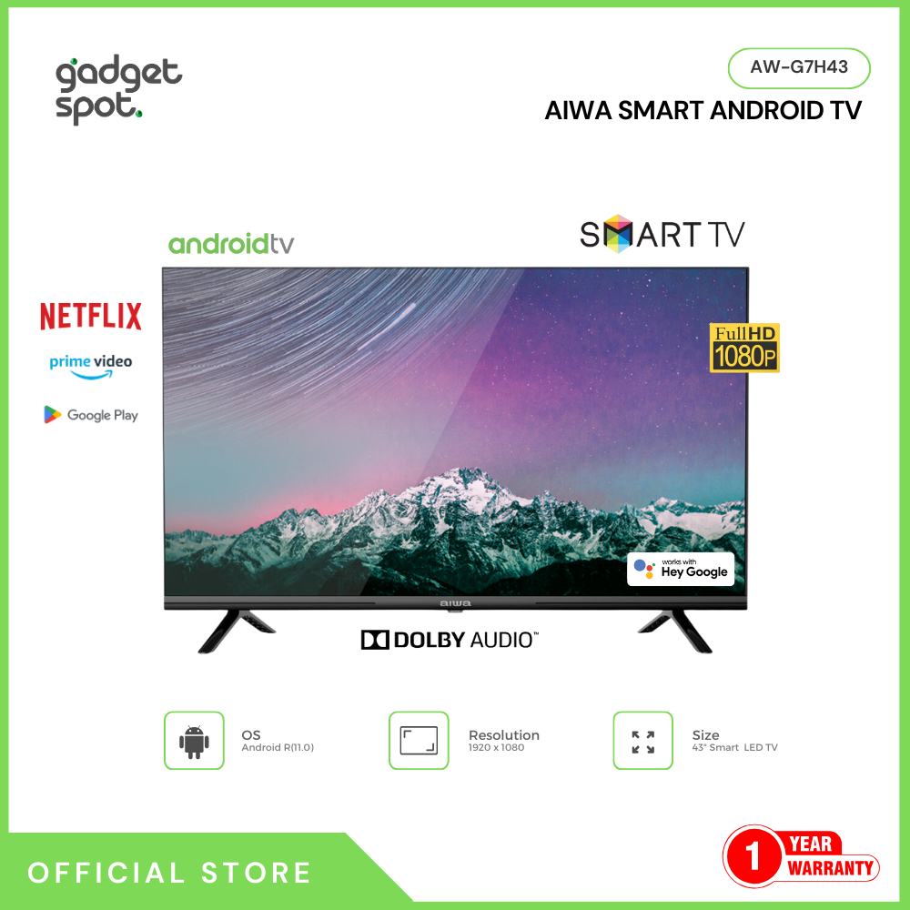 Televisor Led Smart Tv Aiwa 42 Pulgadas Full Hd 1080p Wifi