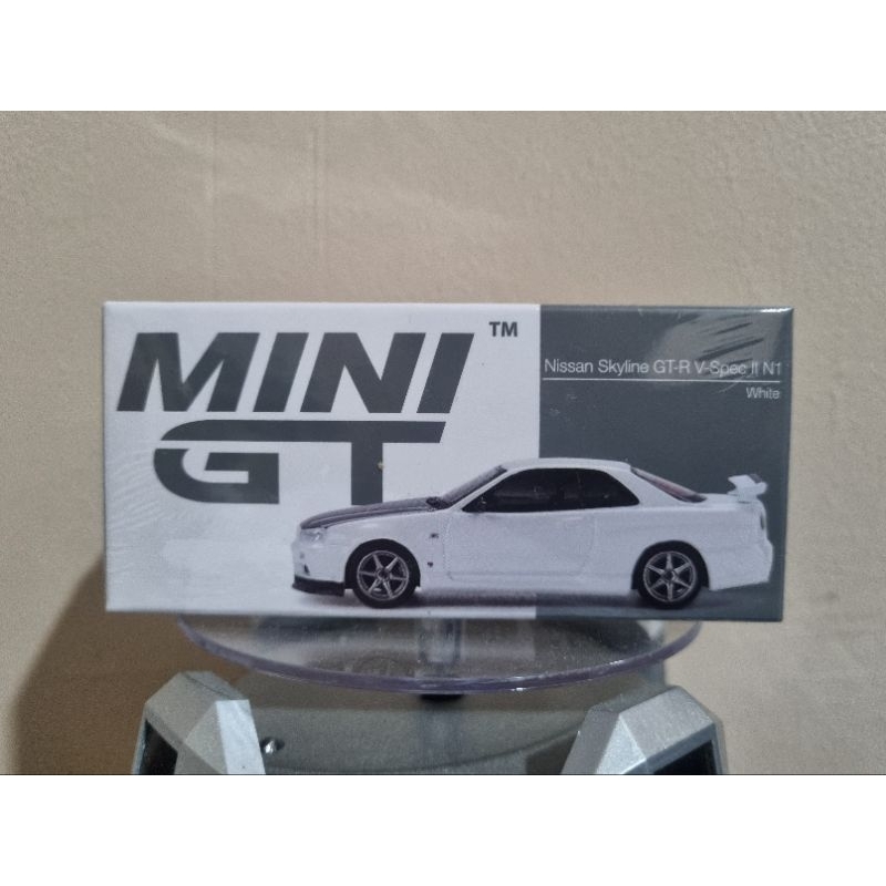 MiniGT - 501 - Nissan Skyline GT-R (R34) V-Spec II N1 White