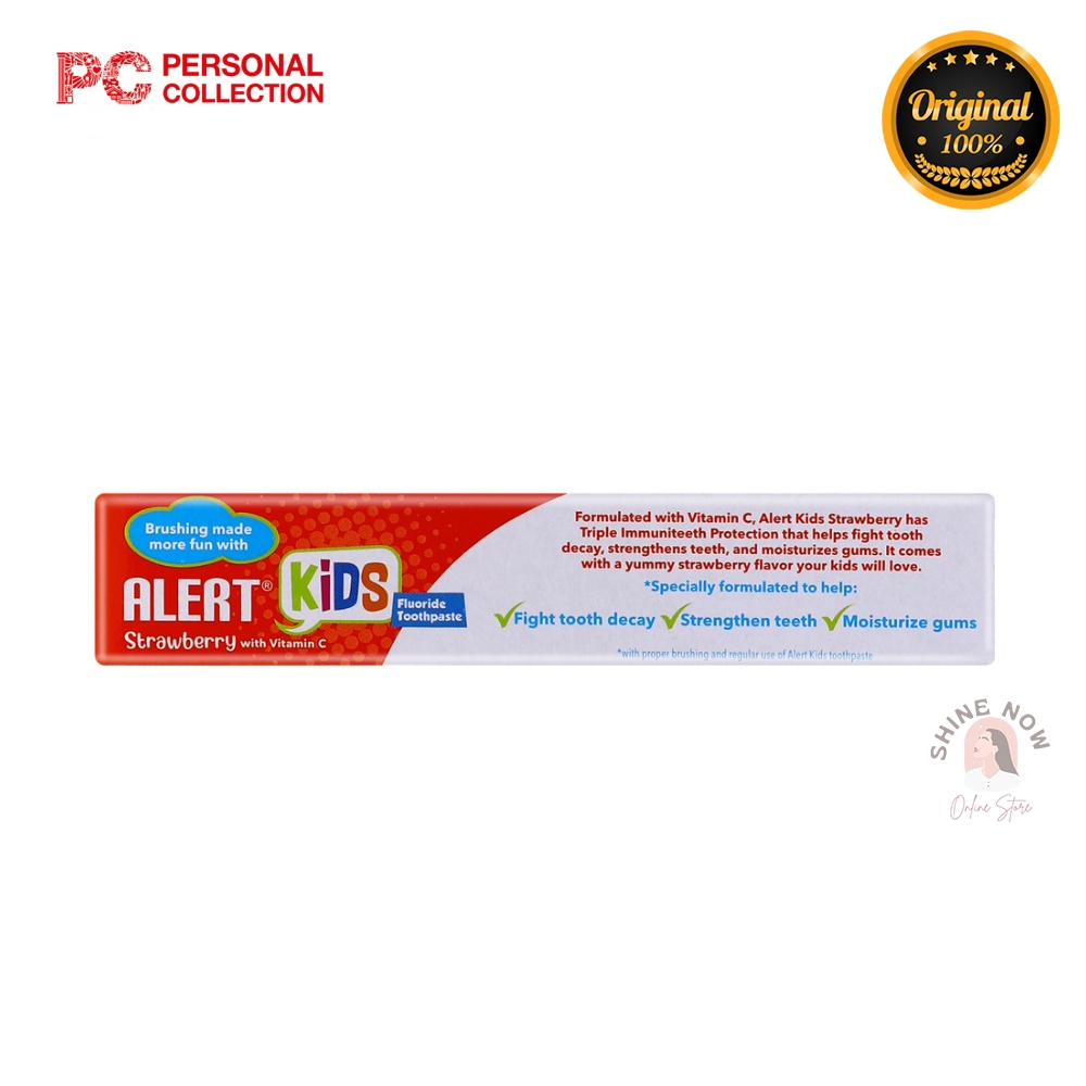 Buy 1 take 1 Alert Kids Toothpaste with Vitamin C, fight tooth decay ...