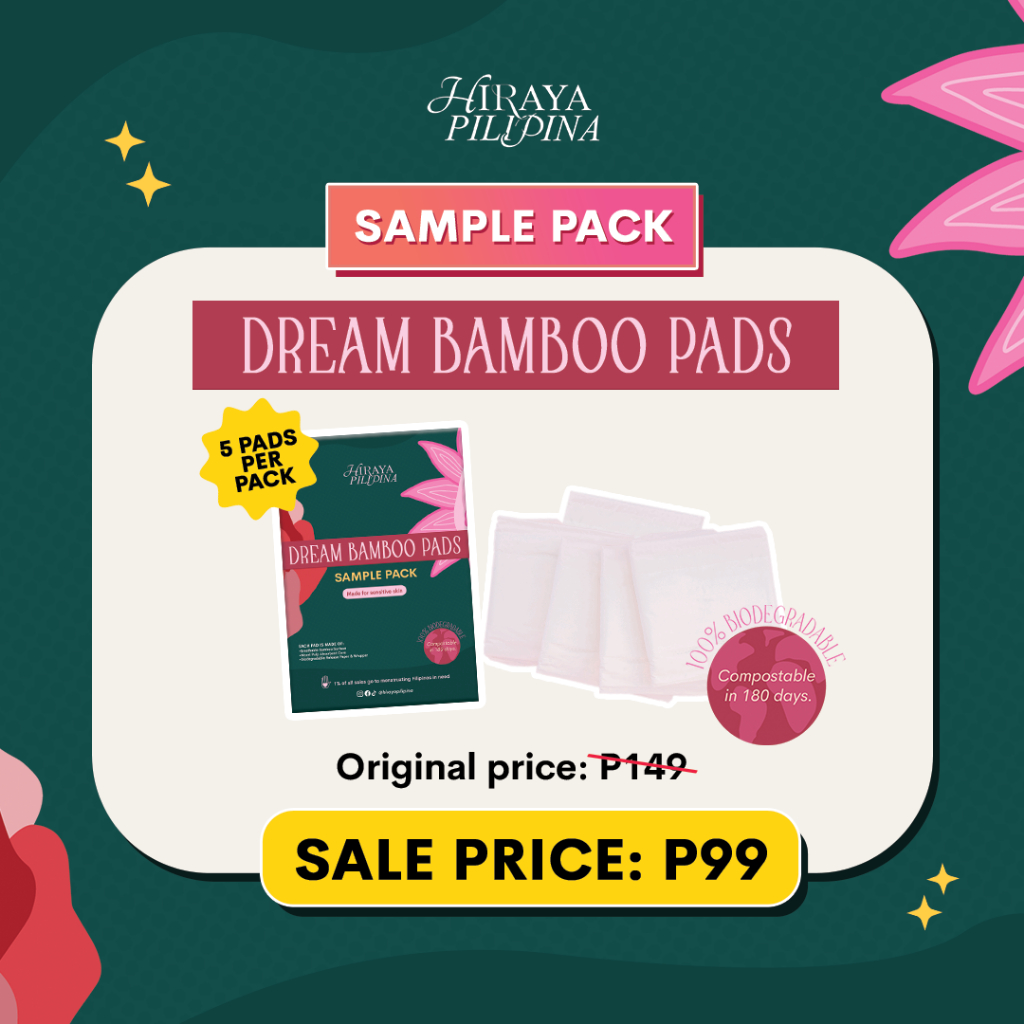 *Hiraya Pilipina* Dream Bamboo Pads 100 Natural & Biodegradable