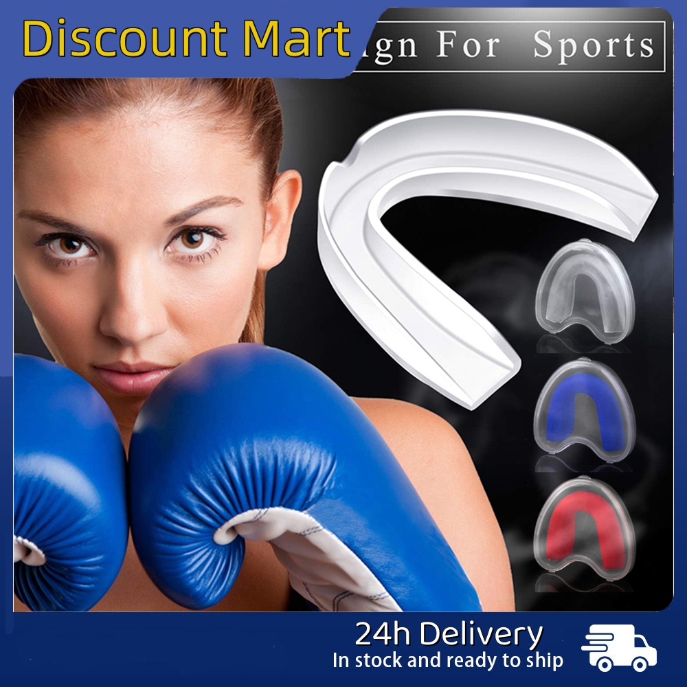 Sport Mouth Guard Eva Teeth Protector Adults Mouthguard Tooth Brace ...