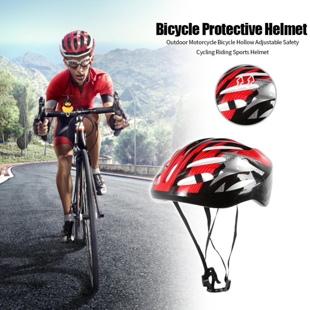 Outdoor cycling mountain bike adjustable helmet unisex safety sports