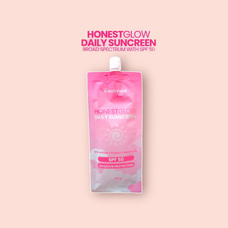 Honest Glow Daily Sunscreen 50g | Shopee Philippines