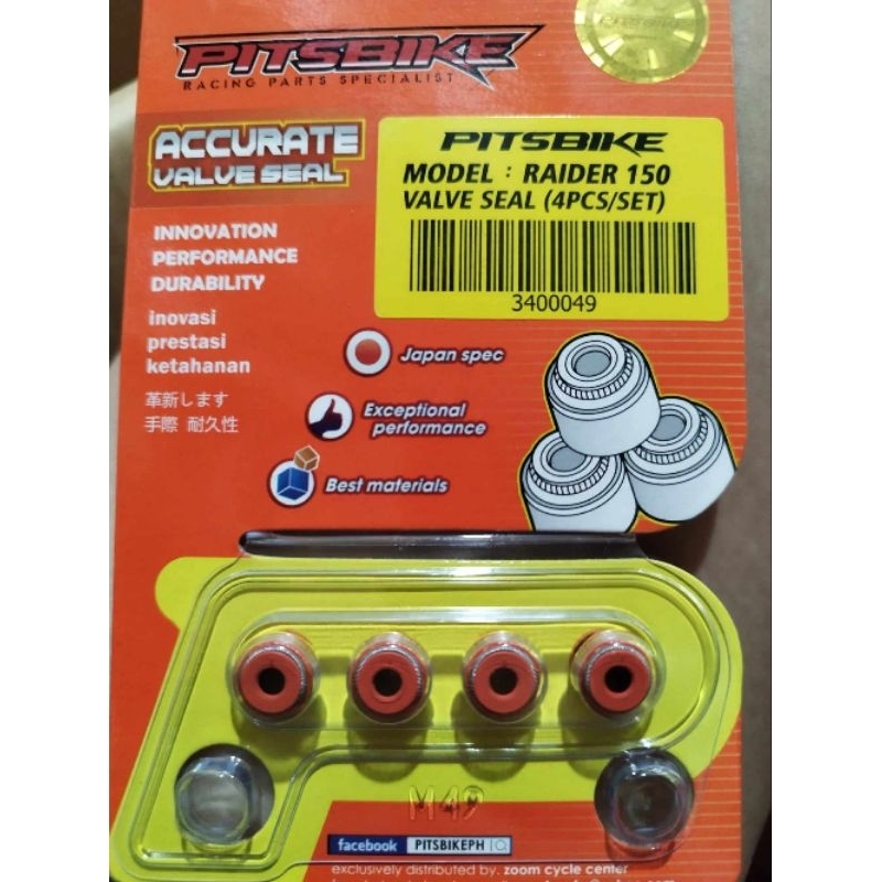 pitsbike valve seal seals raider 150 R150 Fi wave 100 110 125 xrm mio