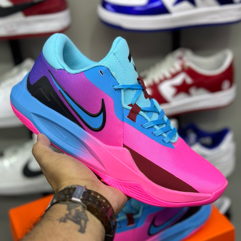 Nike Precision 6 Pink Blue