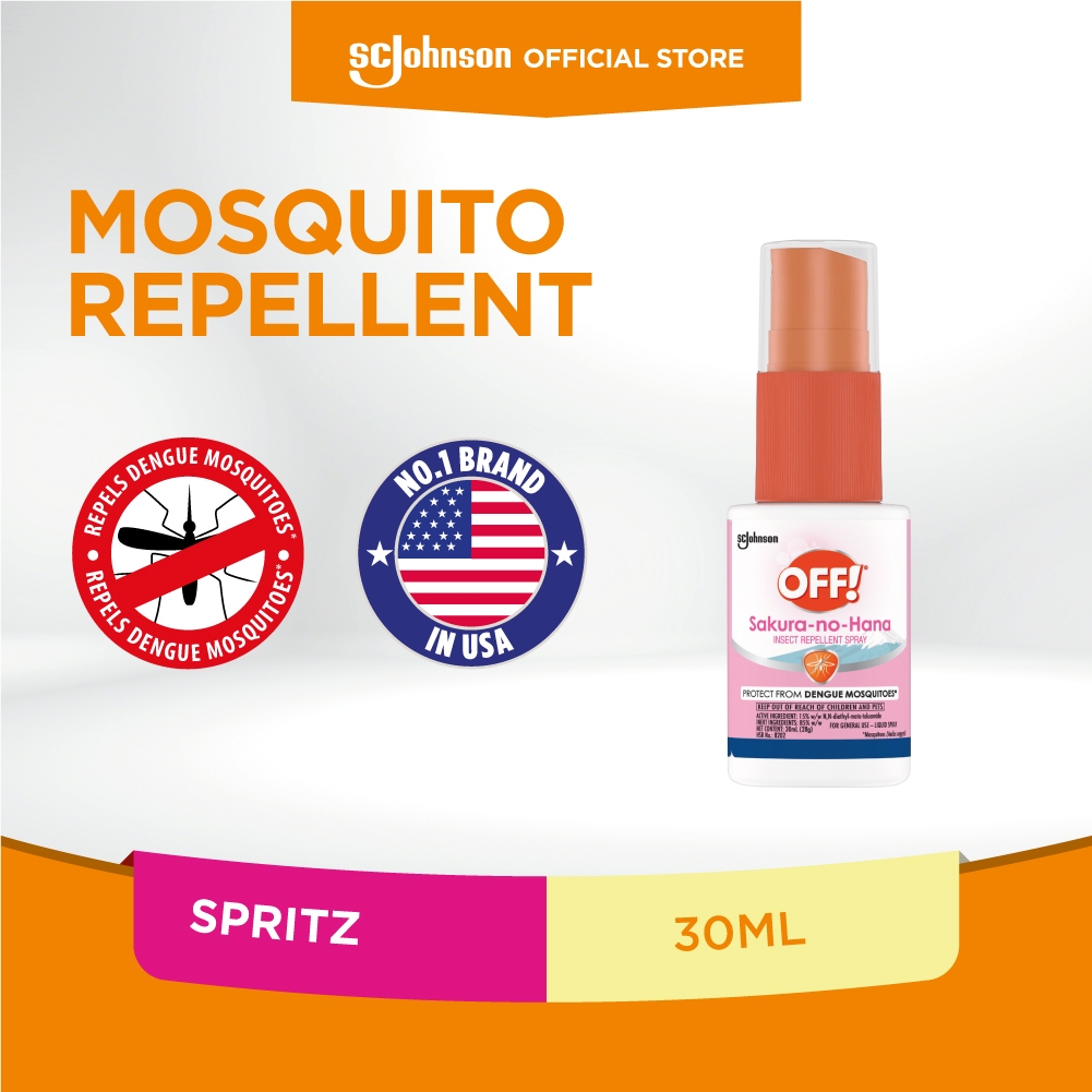 OFF SakuraNoHana Mosquito Repellent Spray Shopee Philippines