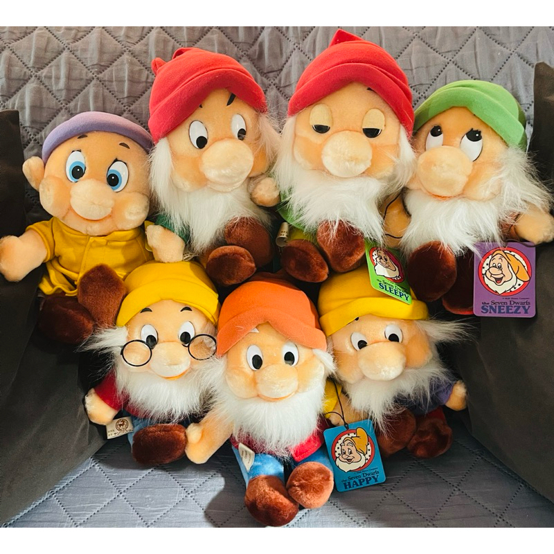 7 dwarfs hot sale stuffed toys