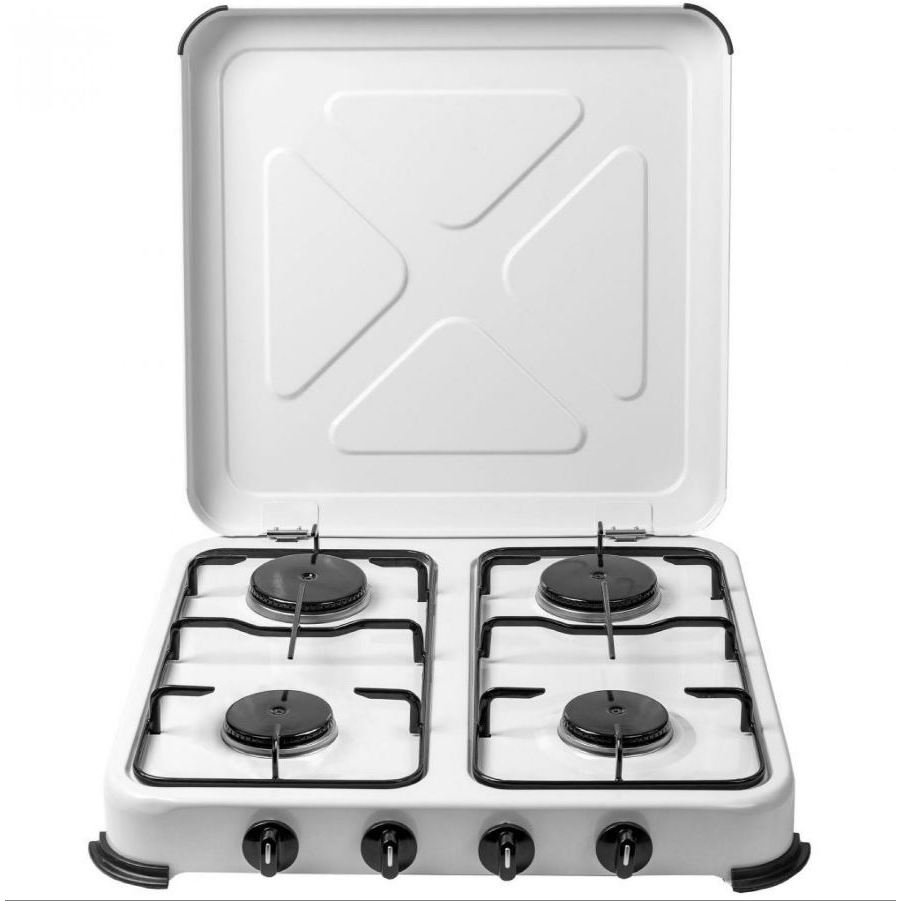 Fourfiy Camping Stove 4-Burner Portable Gas Stove - Stainless Steel ...
