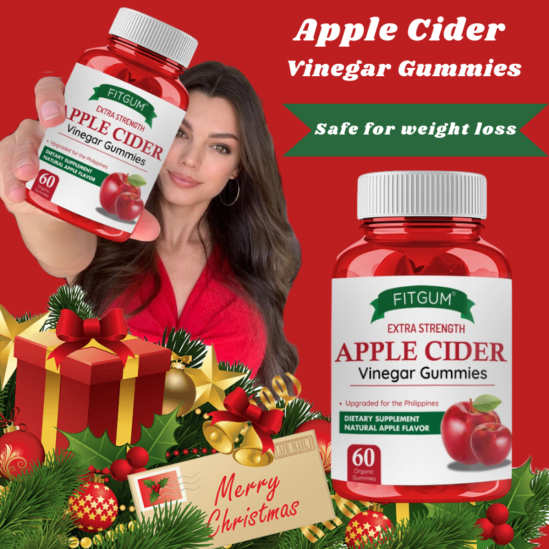 Fitgum Apple Cider Vinegar Gummies For Weight Loss Slimming Body Detox Diet 60 Gummies Shopee