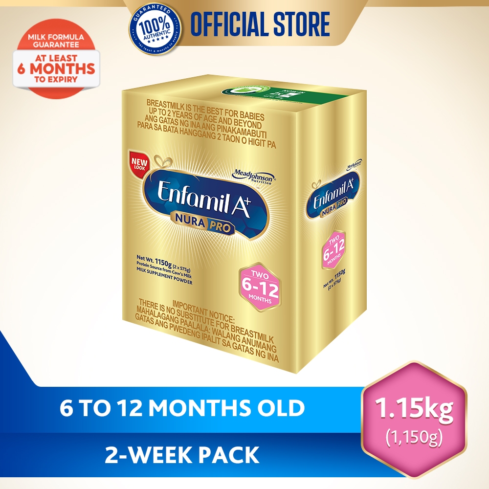 Enfamil A+ Two Nurapro Infant Formula Milk Supplement Powder for 612