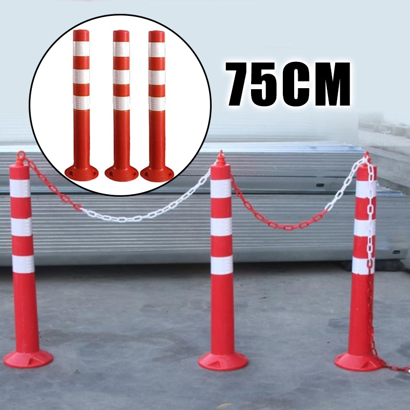 Safety Traffic Pole 75cm Reflective Barrier Delineator Post Road