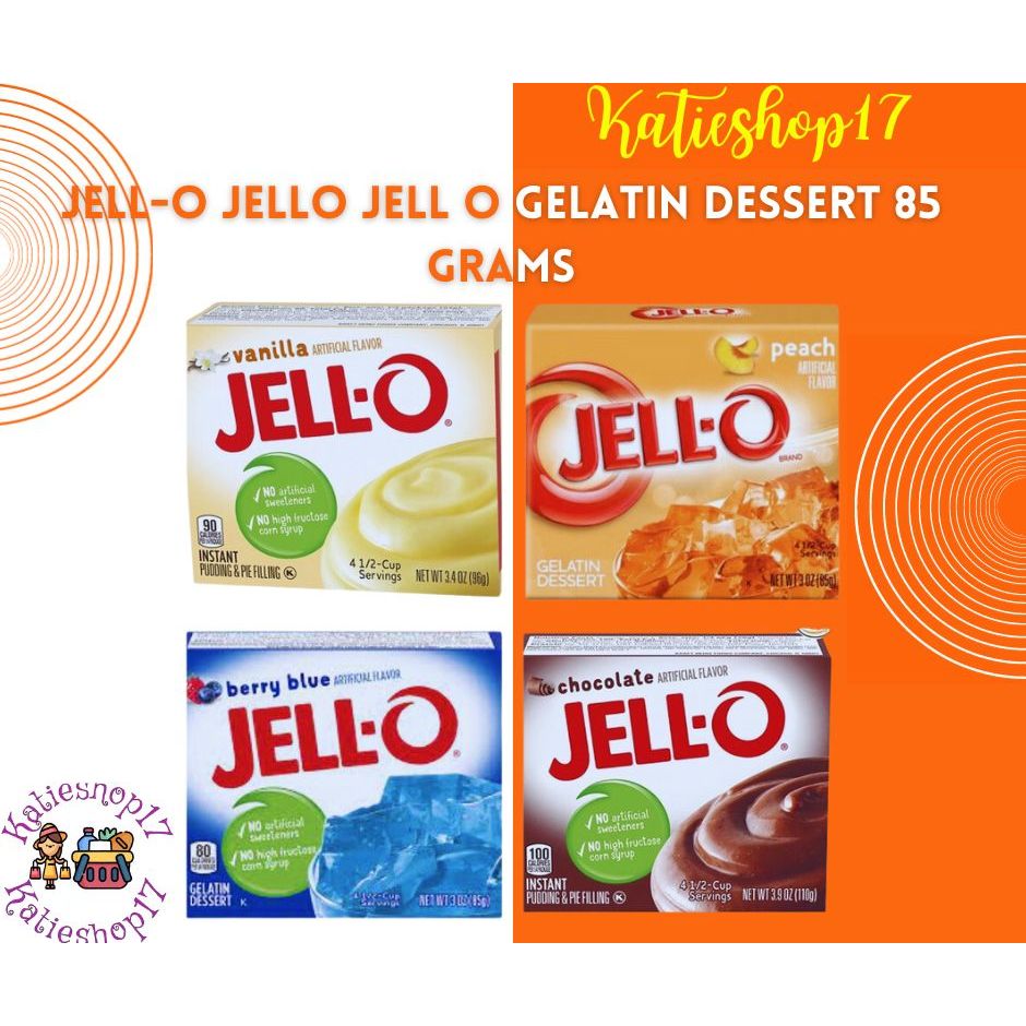 JellO Jello Jell O Gelatin Dessert 85 grams Shopee Philippines
