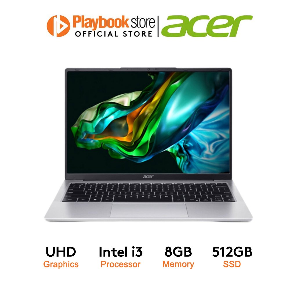 Acer Aspire Lite Al14 31p 35xw 14 Full Hd I3 N300 8gb Ddr5 512gb Ssd Uhd Windows 11 Laptop