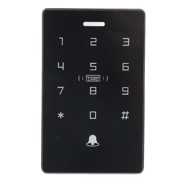 Door Access Control System Kit 10 ID Key Fobs, StandAlone Keypad + Power Supply + Electric Lock