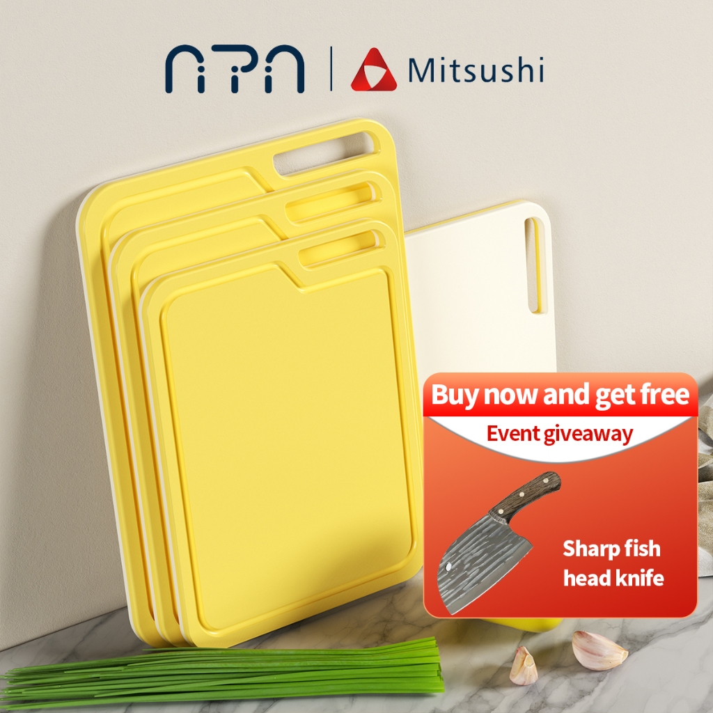 Nipiin by Mitsushi Chopping Board PE Cutting Board Fruit Chopping