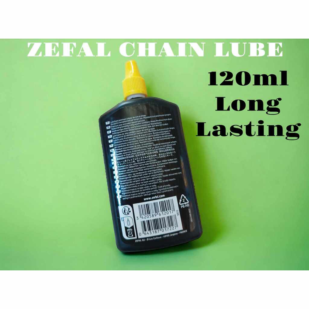 ZEFAL EXTRA WET LUBE FOR BICYCLE CHAIN NANO CERAMIC and EXTRA DRY