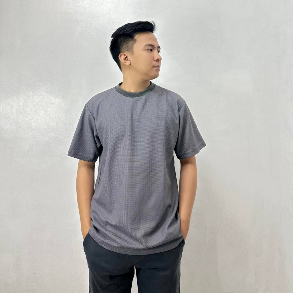 C/L WAFFLE SHORT BOX SHIRT（Waffle Shirt - Black - L）