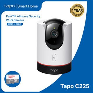 TP-Link Tapo C225 Pan/Tilt AI Home Security Wi-Fi Camera 2K QHD