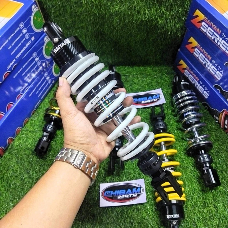 Saiyan Adjustable Preload Shock Mio/Click/Beat 300mm Shopee Philippines