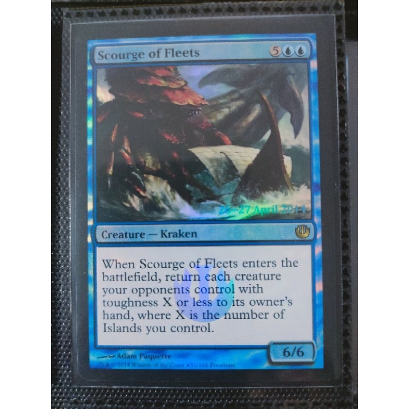 MTG - Scourge of Fleets - PRERELEASE - NYX | Shopee Philippines