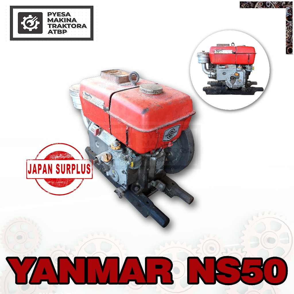 Japan Surplus Engine Unit NS50 Hopper Bearing Type Bushing Type Yanmar  Water-Cooled Diesel Engine | Shopee Philippines