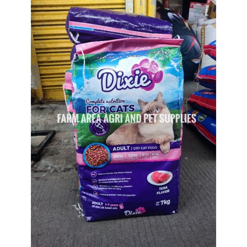DIXIE Cat Food 7kgs original pack Shopee Philippines