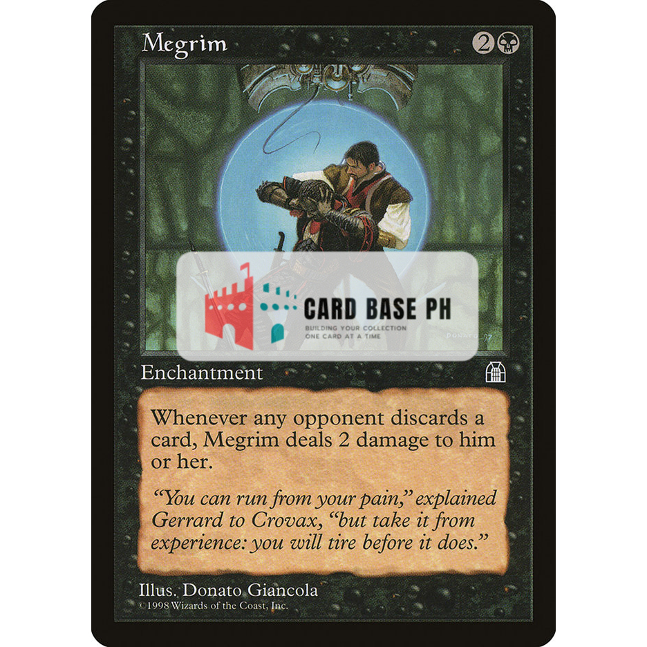 Megrim - Magic the Gathering Trading Card | Shopee Philippines