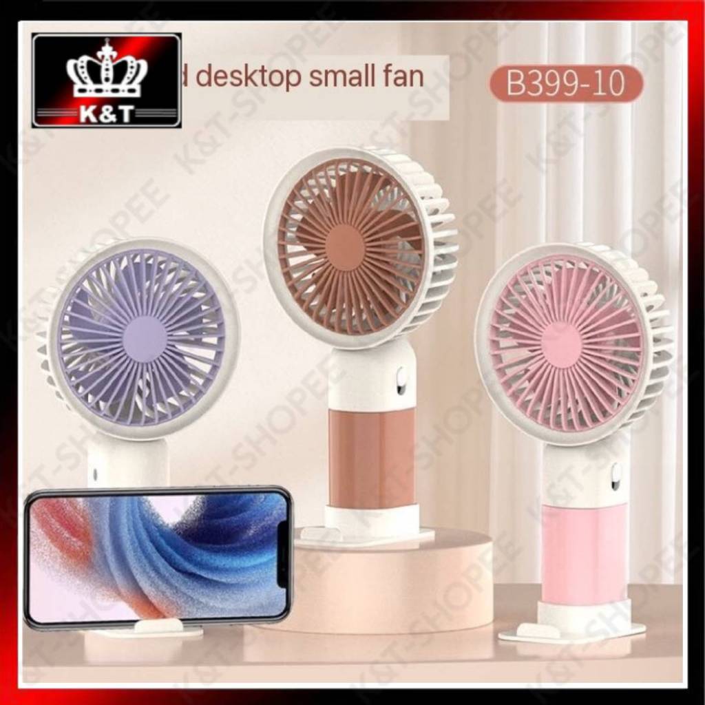 168 Cute Mini Fan USB Charging Fan B399-10 1Gear Portable Rechargeable ...