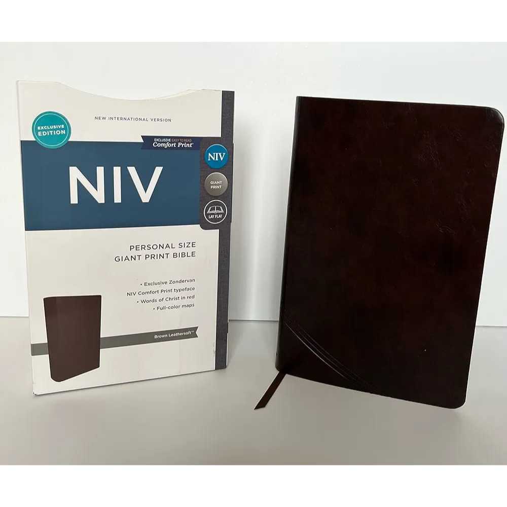 Niv Personal Size Giant Print Bible