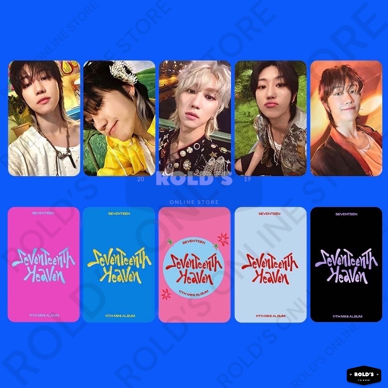 5-13pcs/set] SEVENTEEN 'Seventeenth Heaven' UNOFFICIAL Photocards